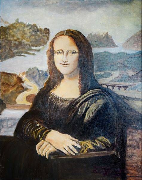 Mona Lisa by Ben-X — Dr. Louis Bernard Antoine