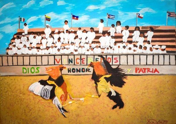 Combat de Coq — Dr. Louis Bernard Antoine