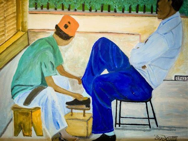The Shoe Shiner — Dr. Louis Bernard Antoine