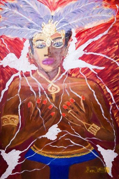 Oya African goddess — Dr. Louis Bernard Antoine